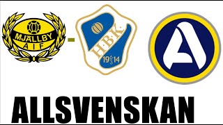 Mjällby AIF 31 Halmstads BK Höjdpunkter  Highlights amp Goals  Allsvenskan 2024 [upl. by Eugeniusz]