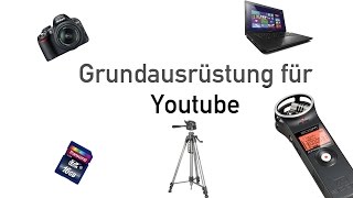 Die Richtige Ausrüstung für Youtube Anfänger   Simons Tech [upl. by Dicks]