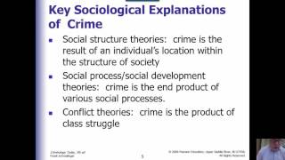 Criminology Week 6 Lecture [upl. by Attaynek]