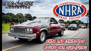 Qualifying Round One for NHRA Exhibition race at ZMax [upl. by Ij]