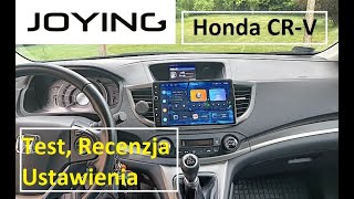 Android Joying 2024  Review Test Settings  Honda CRV [upl. by Theodosia188]