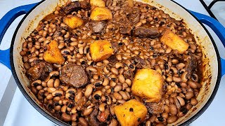 Vous allez aimer les haricots apres cette recetteyou will like this beans recipe after tasted it [upl. by Enailil560]