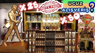 KIBRIS ALKOL SİGARA PARFÜM FİYATLARI NEKADAR UCUZ DUTYFREE [upl. by Ardnaed954]