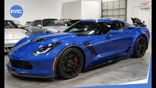 2019 Chevrolet Corvette Z06 C7 2LT in Elkhart Lake Blue Metallic SOLD [upl. by Sivahc]