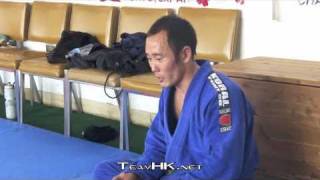 George Kotaka gives Advice to Relson Gracie JiuJitsu Team HK [upl. by Monafo]