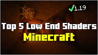 1192 5 Best Low End Shaders for Minecraft 1192  High FPS Minecraft Shaderpacks 1192 [upl. by Simonsen]