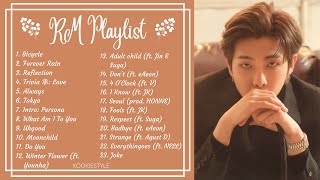 BTS RM Playlist 2021  Solo amp Cover songs [upl. by Moulton]