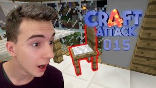 STÜHLE in VANILLA MINECRAFT ★ MINECRAFT CRAFT ATTACK 4 015  Kunga [upl. by Lachus]