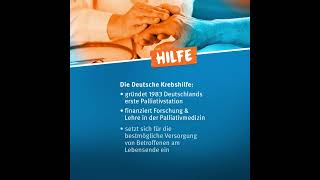 50 Jahre Deutsche Krebshilfe – Palliativmedizin [upl. by Eal]