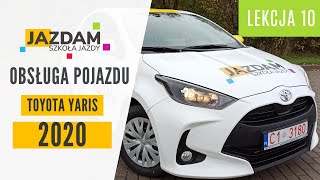 NOWA TOYOTA YARIS 2020 OBSŁUGA POJAZDU  EGZAMIN NA PRAWO JAZDY [upl. by Tucker]