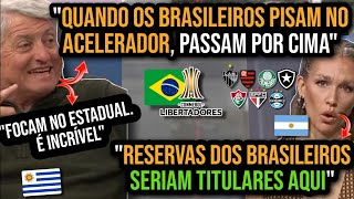 quotELES SE DÃO AO LUXO DEquot MÍDIA SULAMERICANA INTRIGADA COM BRASILEIROS POUPANDO NA LIBERTADORES [upl. by Betteann734]