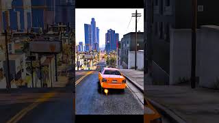 POV  WHEN YOU TELL TAXI DRIVER TO HURRY UP  GTA 5  💀💀💀💀💀💀💀☠️☠️☠️shorts [upl. by Jacklin]