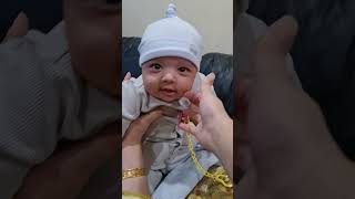 Cute Asian Pakistani Baby at London Luton England UK shorts 96 [upl. by Ener416]