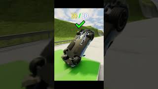 which car can jump 20 container at beamngdrive beamngdrive games gaming shorts [upl. by Chenay]