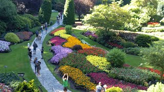 The Butchart Gardens Brentwood Bay British Columbia Canada [upl. by Bedad981]