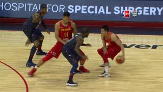 USA vs China Exhibition Game Full Highlights [upl. by Roosnam991]