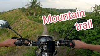 Yamaha XTZ 125  Mountain Trail Philippines South Mindanao [upl. by Sidoney]