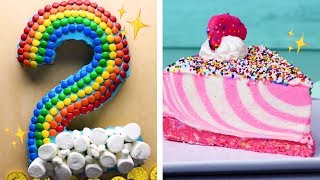 The Final CAKEdown Easy Cutting Hacks to Make Number Cakes  Easy Cake Decorating Ideas by So Yummy [upl. by Koral402]