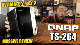 QNAP TS264 NAS Review  Most Capable 2Bay NAS [upl. by Asilenna]