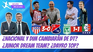 ¿Nacional y Medellín Cambiarán de Técnico ¿Junior es un Dream Team ¿Dayro es Top LaLigaDeLaLiga [upl. by Htiekel769]