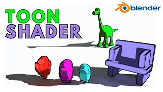 Create a Toon Shader in Blender 3D [upl. by Mccall]