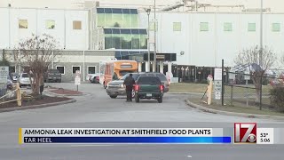 4 injured in Smithfield Foods ammonia leak 1 dead unrelated to leak [upl. by Stockwell]