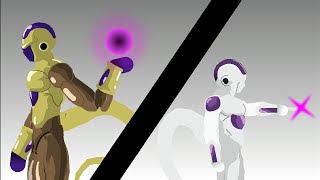 golden frieza transformation animation stick nodes dbsdbz [upl. by Fitton]