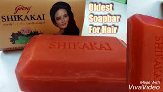 Godrej Shikakai Soap India review Hindi  Shikakai Indian Soap [upl. by Hersh]