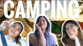 OUR FIRST CAMPING EXPERIENCE  TITAAPPROVED [upl. by Ahsiekahs]