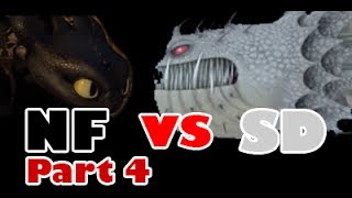 Night Fury vs Screaming Death 44  SPORE [upl. by Aneehsirk]