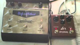 Strymon Lex Rotary vs Hughes amp Kettner Rotosphere MKII [upl. by Ojyma]