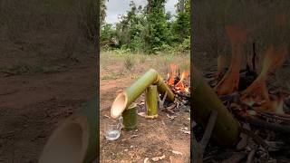 Survival Skills Steam Distiller for Dirty Water in Extreme Conditionscamping bushcraft outdoors [upl. by Grover]