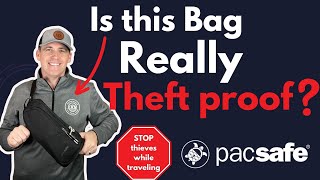 Travel Safe with PacSafe Vibe theft proof bag for europe and every day carry [upl. by Abocaj]