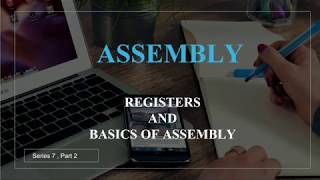 x86 Assembly  Register and Instructions [upl. by Niamrahc]