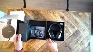 Sony MDR Z7 Unboxing [upl. by Lidia]