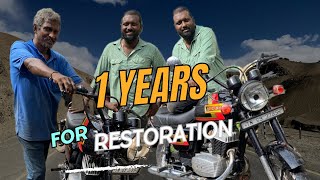 Yezdi roadking yezdisekar Restoration by jawa Sekar [upl. by Notsirb]