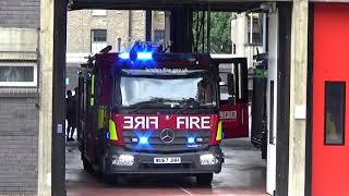 Mobilise Mobilise LFB Paddington Pump Ladder A211 Turnout [upl. by Gaskin]