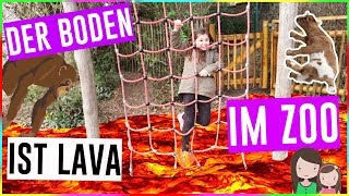 Der BODEN ist LAVA im ZOO 🔥 RETTE SICH WER KANN 😱Alles Ava [upl. by Devora]