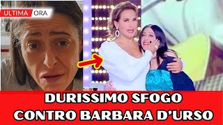 Gerardina Trovato contro Barbara DUrso Parole durissime il duro sfogo contro [upl. by Elnukeda]