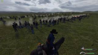 Mount amp Blade Warband Civil War 150 vs 150 Large Battle [upl. by Lindly]