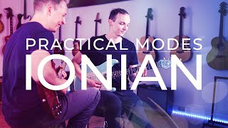 The Ionian Mode Lesson 1 of 24 Practical Guitar Modes [upl. by Short]