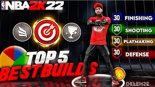 TOP 5 BEST BUILDS IN 2K22 CURRENT GEN AFTER PATCH THE MOST OVERPOWERED BUILDS FOR 2K22 CURRENT GEN [upl. by Clay170]