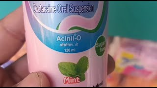 acinil o oral suspension uses in hindi  acinil o oral suspension dose  acinil o dose tablet [upl. by Craggie115]