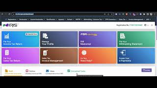 FBR Iris 20 Comprehensive Guide from TaxDostiPart 2How to use Iris New Dashboard amp What is Inbox [upl. by Ennaehr958]