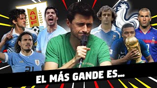 ¿URUGUAY o FRANCIA ¿QUÉ SELECCIÓN es más GRANDE [upl. by Leiva]