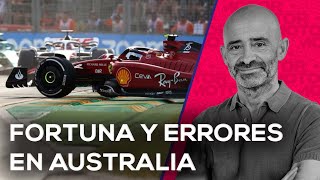 Fortuna y errores de Alonso y Sainz en Australia  El Garaje de Lobato  SoyMotorcom [upl. by Luke353]