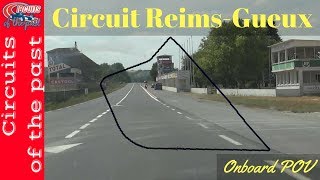 ReimsGueux Race Circuit Layout 1952 with map [upl. by Eli]