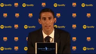 🚨😱 ANGEL DI MARIA REJOINT LE BARÇA  TRANSFERT OFFICIEL ET BOUCLÉ 💥🔥 [upl. by Stephenson]