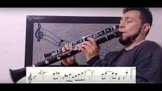 Colombia Tierra Querida  Solo de Carlos Piña  Sebastián Pérez clarinete [upl. by Illac]