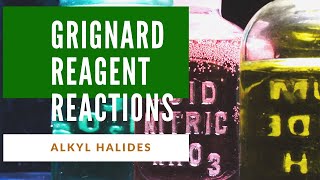 Grignard reagent reactions class 12 super easy way [upl. by Elsey924]